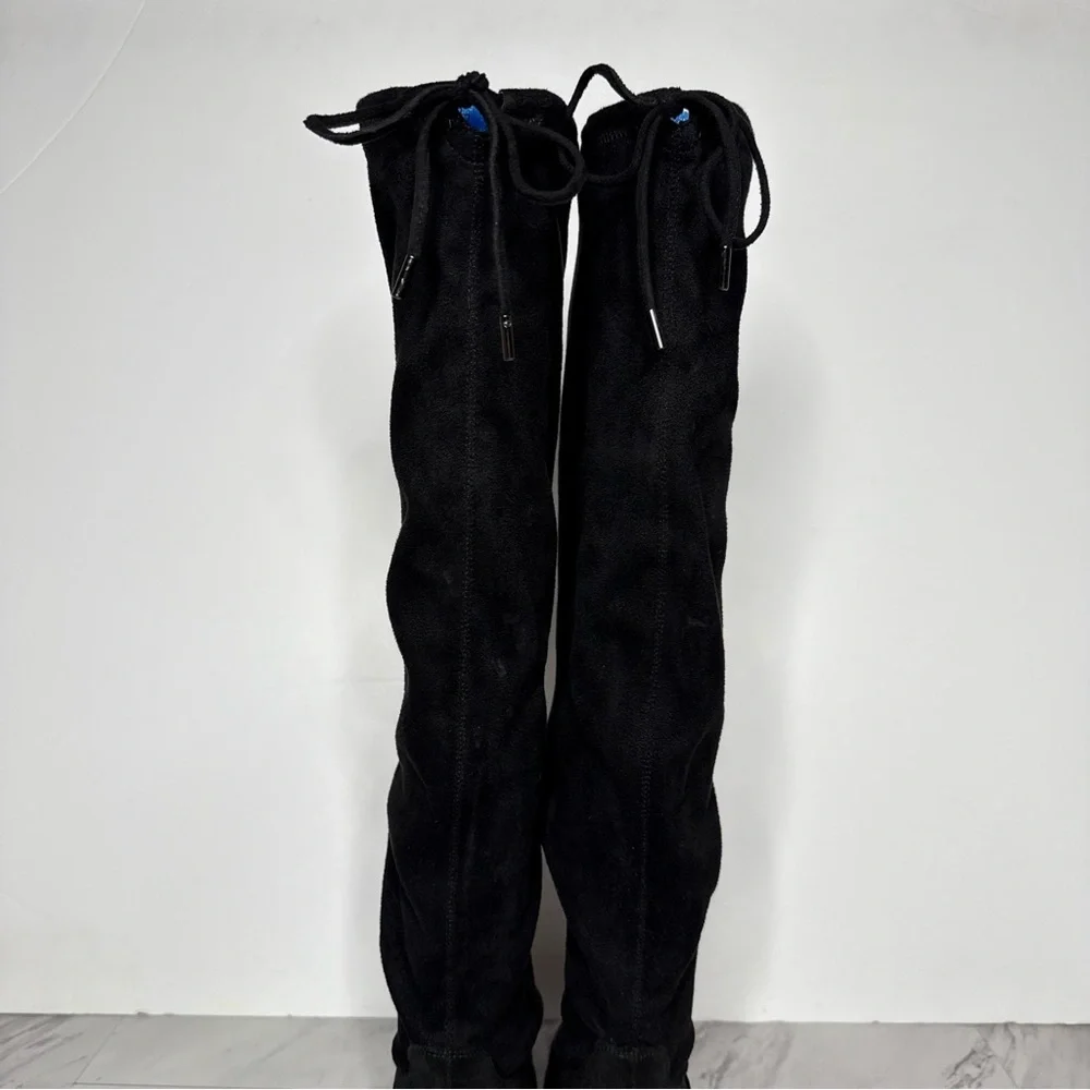 Blondo Black Suede Over the Knee Boot 8M